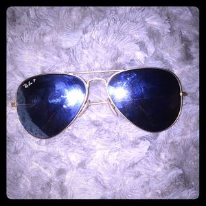 Ray ban aviators .